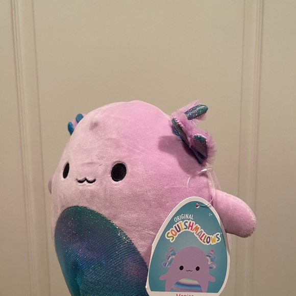 8” Monica Squishmallow new with tags axolotl Squishmallow - Picture 2 of 2